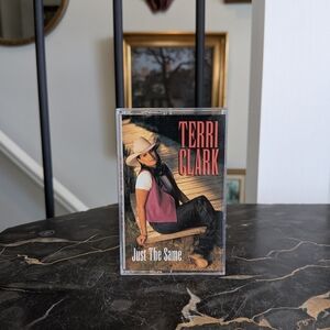 Terri Clark - Just The Same Cassette Tape Vintage 1996 90s Country Canadian Star